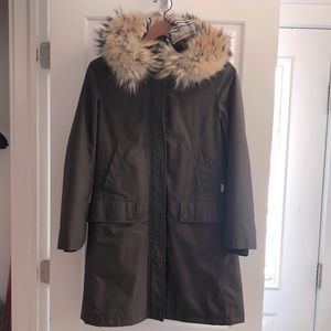 Burberry winter coat size XS